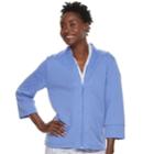 Women's Croft & Barrow&reg; Quilted Bed Jacket, Size: Medium, Med Purple