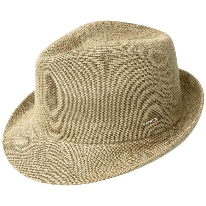 Men's Kangol Bamboo Arnold Trilby Hat, Size: Small, Med Beige