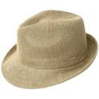 Men's Kangol Bamboo Arnold Trilby Hat, Size: Small, Med Beige