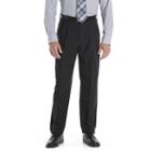 Men's Croft & Barrow&reg; Essential Classic-fit Pleated Dress Pants, Size: 36x30, Black