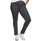 Juniors' Plus Size Unionbay Mid-rise Karma Skinny Pants, Teens, Size: 22, Med Grey
