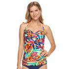 Women's Chaps Floral Halterkini Top, Size: 16, Ovrfl Oth