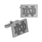 Fiora Stainless Steel Notre Dame Fighting Irish Team Logo Cuff Links, Men's, Multicolor