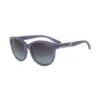 Armani Exchange Ax4051s 55mm Square Gradient Sunglasses, Women's, Purple Oth