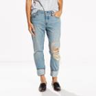 Women's Levi's&reg; 501&reg; Ct Boyfriend Jeans, Size: 00/24 Tall, Blue