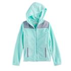 Girls 7-16 & Plus Size So&reg; Hooded Sherpa Zip-up Jacket, Size: 16 1/2, Blue