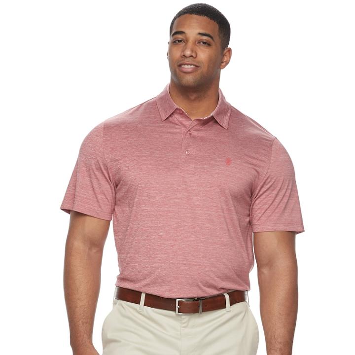 Big & Tall Izod Titleholder Classic-fit Performance Golf Polo, Men's, Size: L Tall, Red