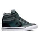 Boys' Converse Cons Pro Blaze Strap High Top Shoes, Size: 4, Green
