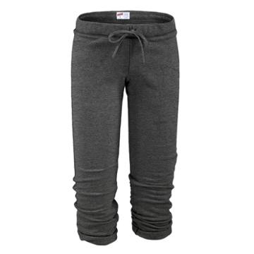 Juniors' Soffe Fleece Football Capris, Kids Unisex, Size: Xl, Grey