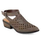 Journee Collection Shilo Women's Wrap Shoes, Size: 10, Brown