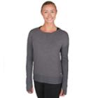 Women's Skechers Hot Chi Thumb Hole Pullover, Size: Xl, Grey