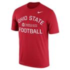 Men's Nike Ohio State Buckeyes Dri-fit Legend Lift Tee, Size: Medium, Red