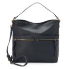 Sonoma Goods For Life&trade; Sondra Dual Zip Hobo, Women's, Black