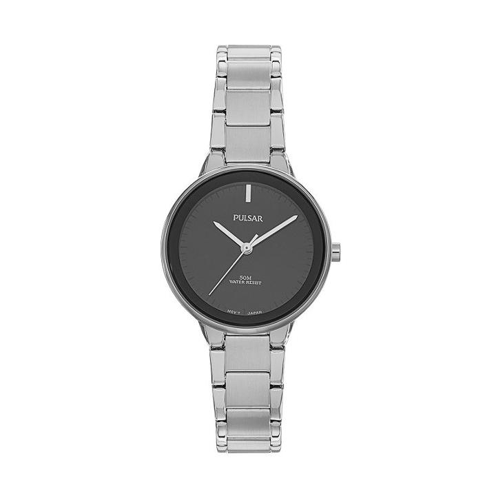 Pulsar Women's Easy Style Stainless Steel Watch - Prs675, Silver