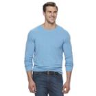 Big & Tall Men's Sonoma Goods For Life&trade; Modern-fit Flexwear Tee, Size: Xxl Tall, Med Blue