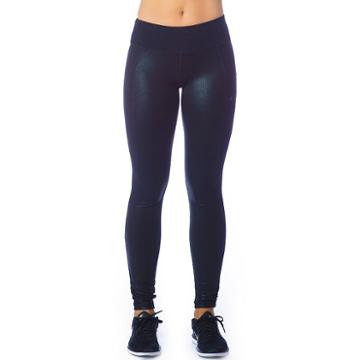 Women's Pl Movement Foil Print Yoga Leggings, Size: Xl, Black
