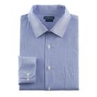 Big & Tall Croft & Barrow&reg; Fitted Stretch-collar Dress Shirt And Patterned Tie Boxed Set, Men's, Size: 21 34/5b, Blue