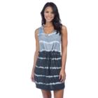 Women's Pl Movement By Pink Lotus Kizzy Tie-dye Lounge Dress, Size: Small, Black