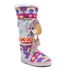 Women's Muk Luks Grace Boot Slippers, Size: Xl, Grey
