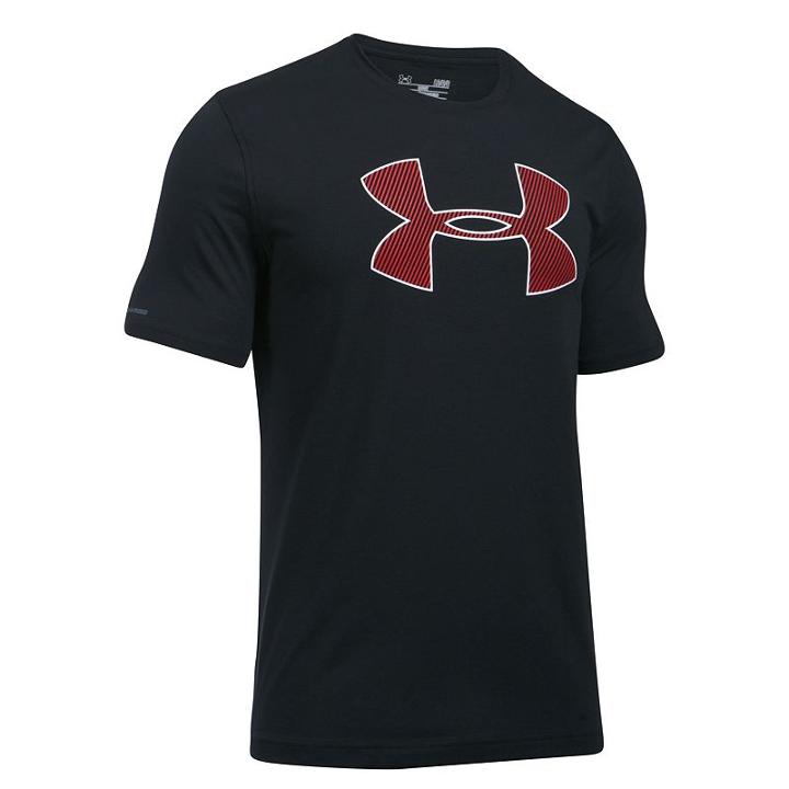 Men's Under Armour Big Shield Logo Tee, Size: Xxl, Black