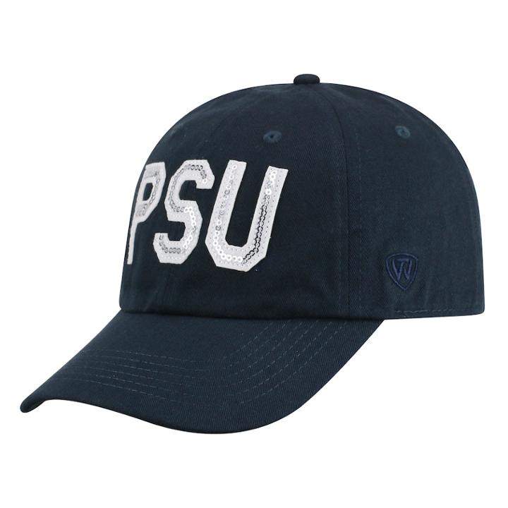 Women's Top Of The World Penn State Nittany Lions Glow District Adjustable Cap, Blue (navy)