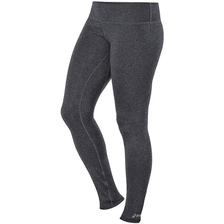 Women's Asics Pr Running Tights, Size: Large, Med Grey
