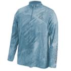 Men's Realtree Cast Performance Quarter-zip Windshirt, Size: Small, Dark Blue