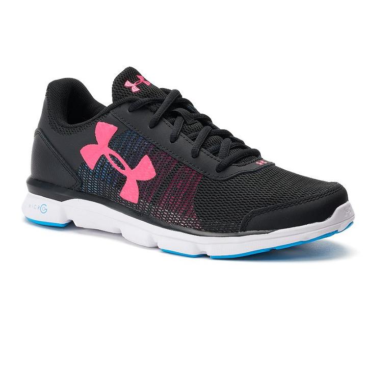 Under Armour Micro G Speed Swift Grade School Girls' Running Shoes, Size: 6, Oxford