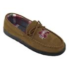 Men's Mississippi State Bulldogs Microsuede Moccasins, Size: 9, Brown