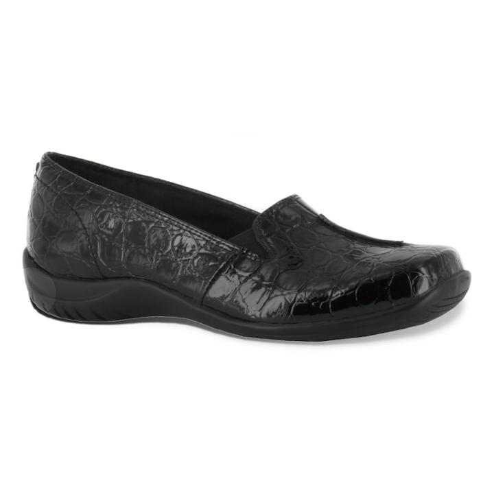 Easy Street Purpose Women's Slip-on Shoes, Size: 9 Wide, Black