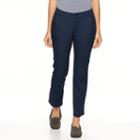 Petite Lee Essential Straight-leg Chino Pants, Women's, Size: 14p-short, Blue