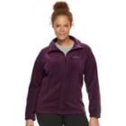 Plus Size Columbia Three Lakes Fleece Jacket, Women's, Size: 1xl, Brt Purple
