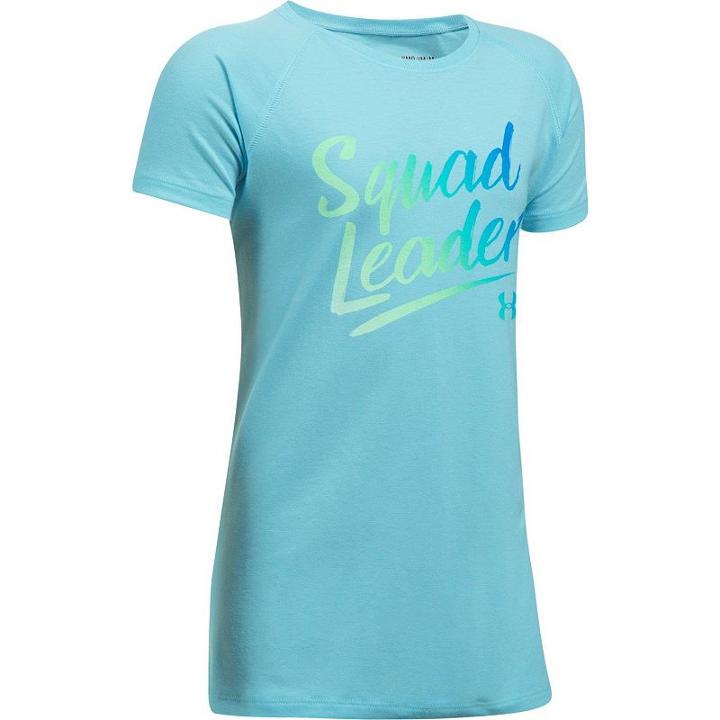 Girls 7-16 Under Armour Squad Leader Graphic Tee, Size: Small, Beige Oth
