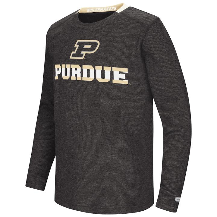 Boys 8-20 Purdue Boilermakers Wordmark Tee, Size: Xl(20), Oxford