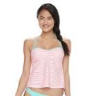 Juniors' Angel Wing Trim Tankini, Size: Xs, Ovrfl Oth
