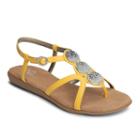 A2 By Aerosoles Country Chlub Women's Sandals, Size: Medium (7), Yellow