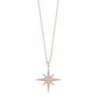 Lc Lauren Conrad Long Starburst Pendant Necklace, Women's, Light Red