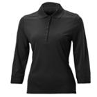 Plus Size Nancy Lopez Luster Golf Top, Women's, Size: 2xl, Black