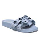 Fergalicious Flutter Women's Slide Sandals, Size: 7, Dark Blue