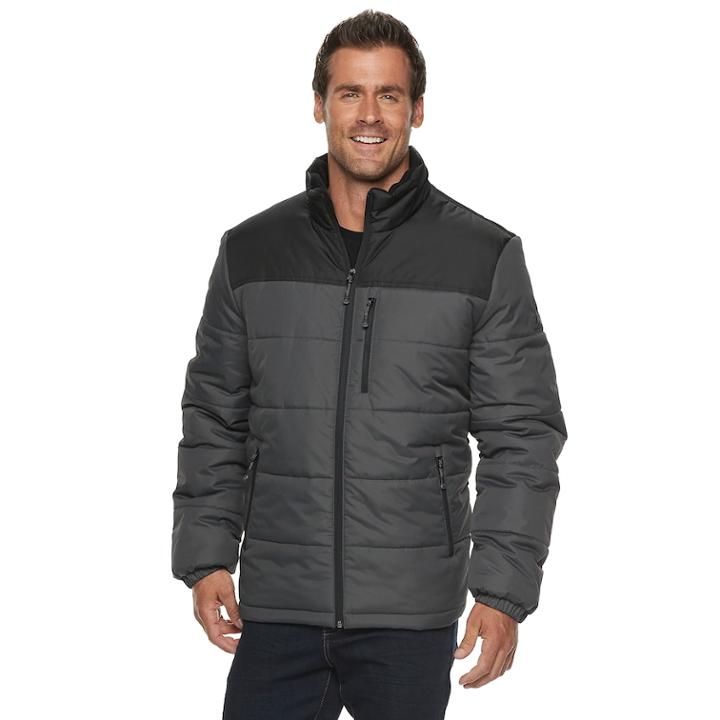 Men's Zeroxposur Flex Quilted Puffer Jacket, Size: Xxl, Med Blue