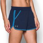 Women's Under Armour Tech 2.0 Shorts, Size: Medium, Blue (navy)