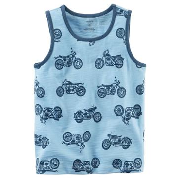 Baby Boy Carter's Printed Pattern Tank Top, Size: 12 Months, Ovrfl Oth