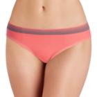 Juniors' Saint Eve Geo Trim Bikini Panty 5161024, Size: Small, Med Red