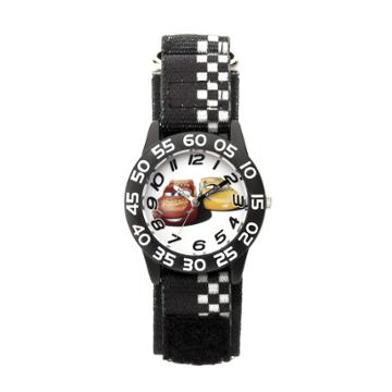 Disney / Pixar Cars 3 Lightning Mcqueen & Cruz Ramirez Time Teacher Watch, Boy's, Size: Medium, Black