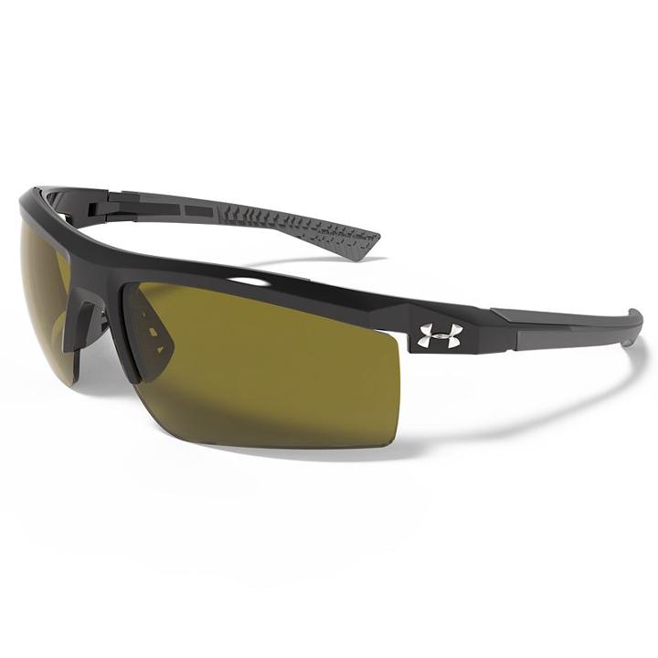 Men's Under Armour Core 2.0 Semirimless Wrap Sunglasses, Green