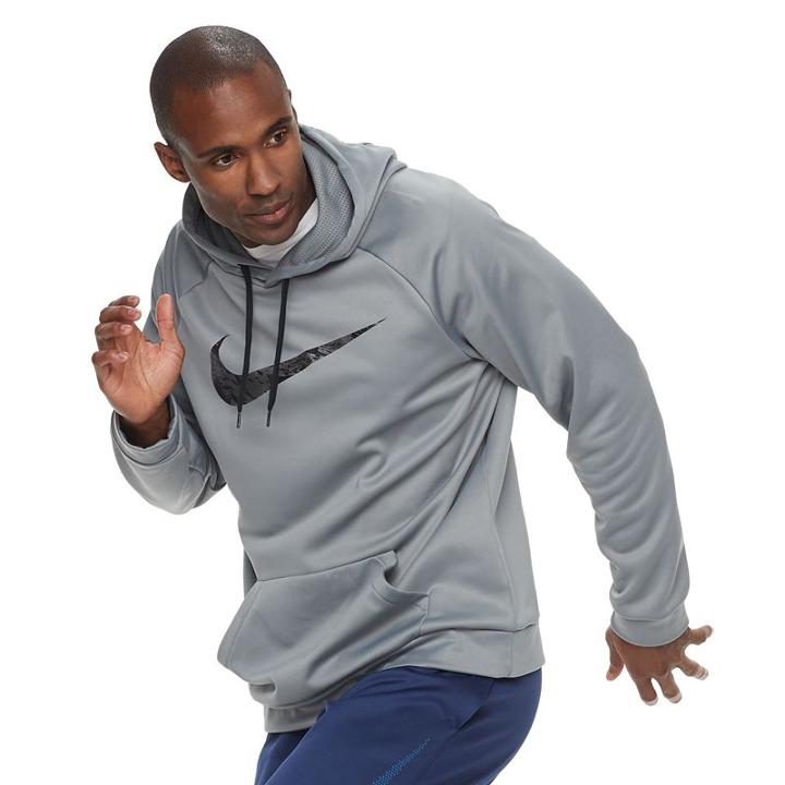 Men's Nike Thermal Hoodie, Size: Xl, Grey Other