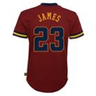 Boys 8-20 Cleveland Cavaliers Lebron James Jersey Tee, Size: Xl 18-20, Dark Red