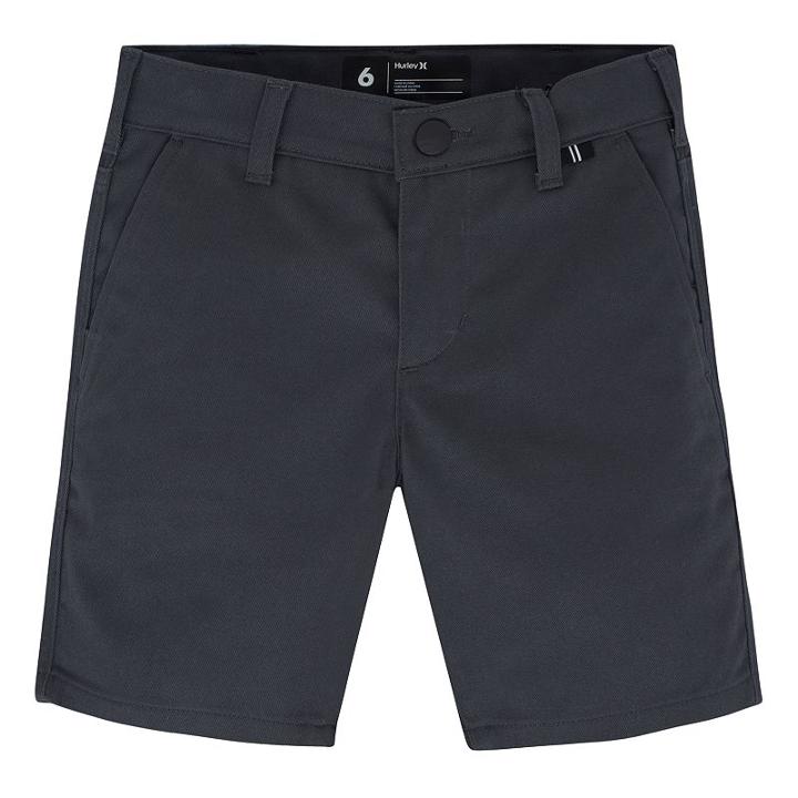 Boys 4-7 Hurley Twill Shorts, Size: 4, Med Grey
