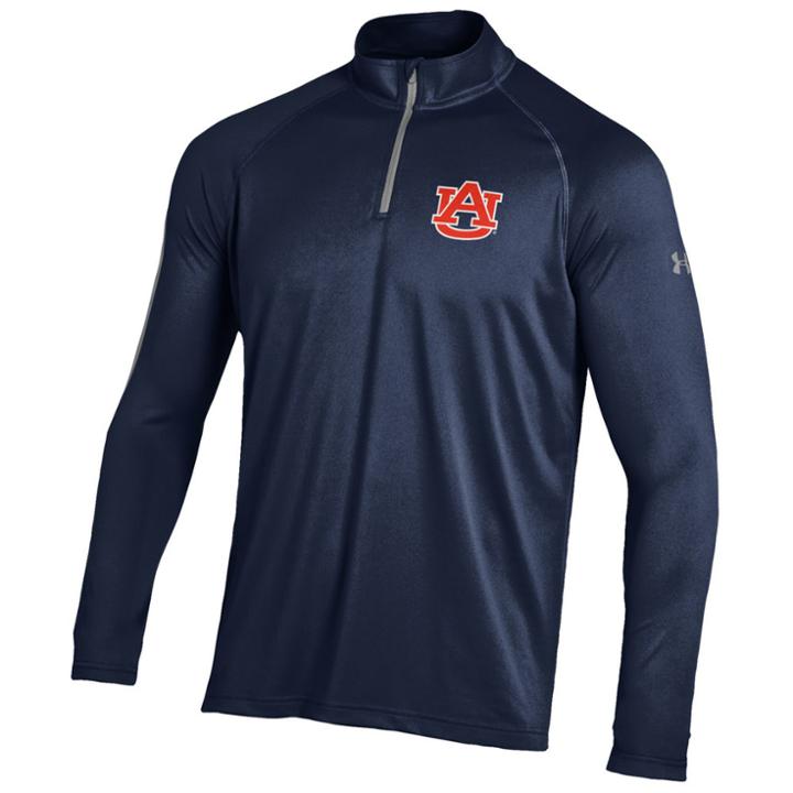 Men's Under Armour Auburn Tigers Tech Pullover, Size: Xxl, Blue (navy)