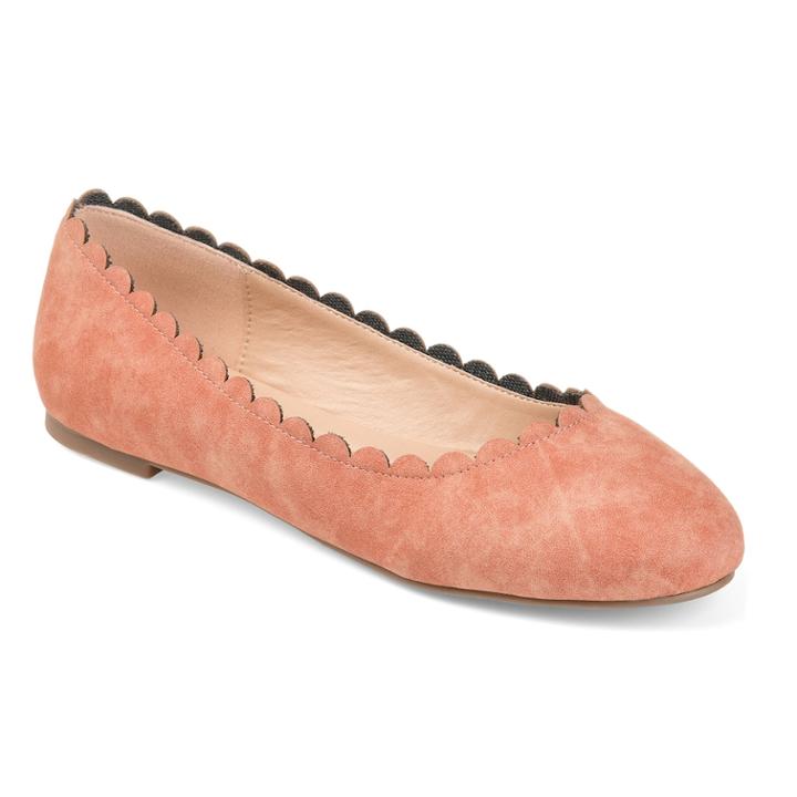 Journee Collection Netta Women's Flats, Size: 8, Pink